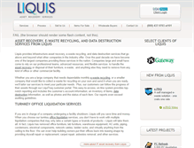 Tablet Screenshot of liquis.com